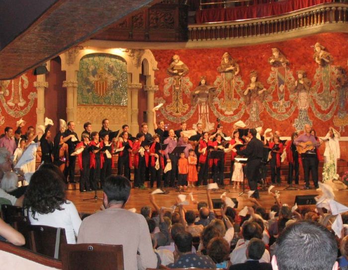 Cantada d'Havaneres al Palau de la Música