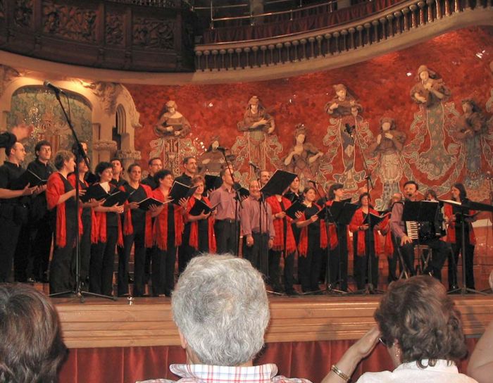 Cantada d'Havaneres al Palau de la Música Catalana